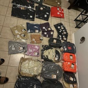 The north face duffle bag / backpacks / clothing
